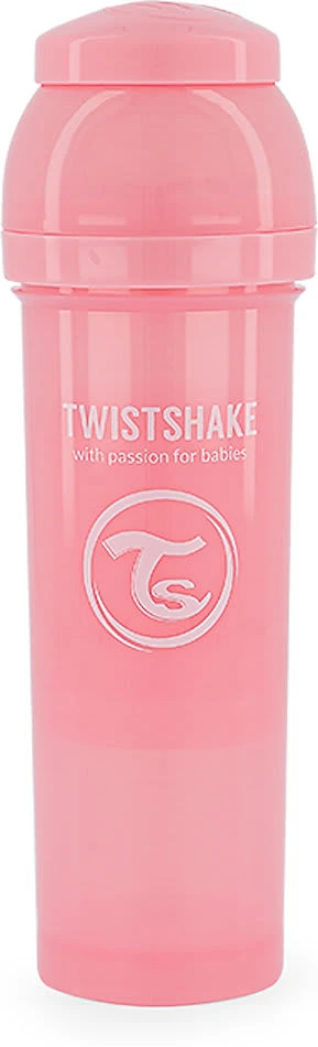 Twistshake Anti-Kolik Babyflasche 330ml, Pink 4 Twistshake Anti-Kolik Babyflasche 330ml, Pink – Bild 2