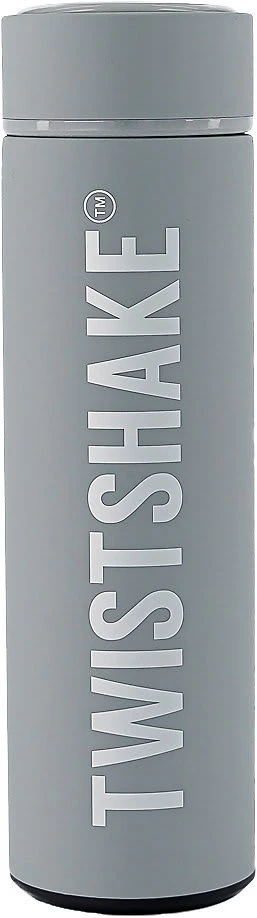 Twistshake Hot Or Cold Trinkflasche, 420ml, Grau 3 Twistshake Hot Or Cold Trinkflasche, 420ml, Grau