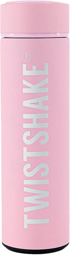 Twistshake Hot Or Cold Trinkflasche, 420ml, Pink