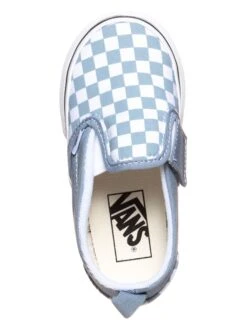 Vans Slipper In Hellblau/ Weiß -Babyprodukte vans slipper in hellblau weiss 3