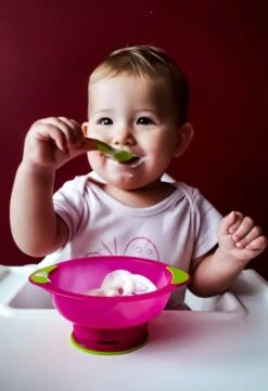 Baby´s Erster Löffel 5 Stk. Pink -Babyprodukte vital baby baby s erster loffel 5 stk pink 2