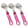 Kinderlöffel 3-teilig - Edelstahl Pink -Babyprodukte vital baby kinderloffel 3 teilig edelstahl pink