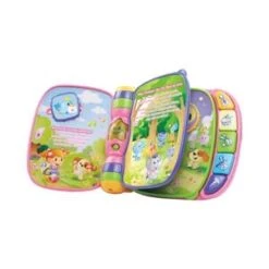 VTech Musikspielzeug Mein Erstes Liederbuch In Pink -Babyprodukte vtech musikspielzeug mein erstes liederbuch in pink 1