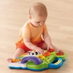 VTech Spiel- Und Laufwagen In Orange -Babyprodukte vtech spiel und laufwagen in orange 4