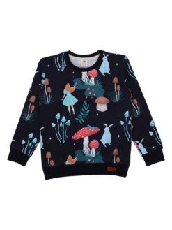 Walkiddy Sweatshirt In Schwarz