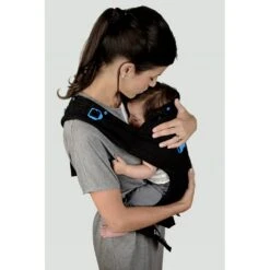 Babytrage "Pao Papoose" In Schwarz -Babyprodukte wmm wemademe babytrage pao papoose in schwarz 6
