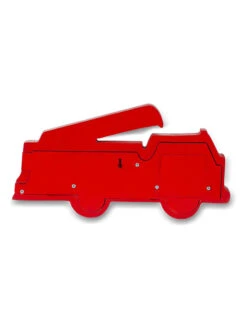Holz-Nachtlicht "Firetruck" In Rot - (L)31 X (B)16 Cm -Babyprodukte woody kids holz nachtlicht firetruck in rot l 31 x b 16 cm 1
