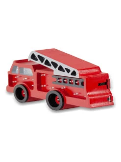 Holz-Nachtlicht "Firetruck" In Rot - (L)31 X (B)16 Cm -Babyprodukte woody kids holz nachtlicht firetruck in rot l 31 x b 16 cm 2