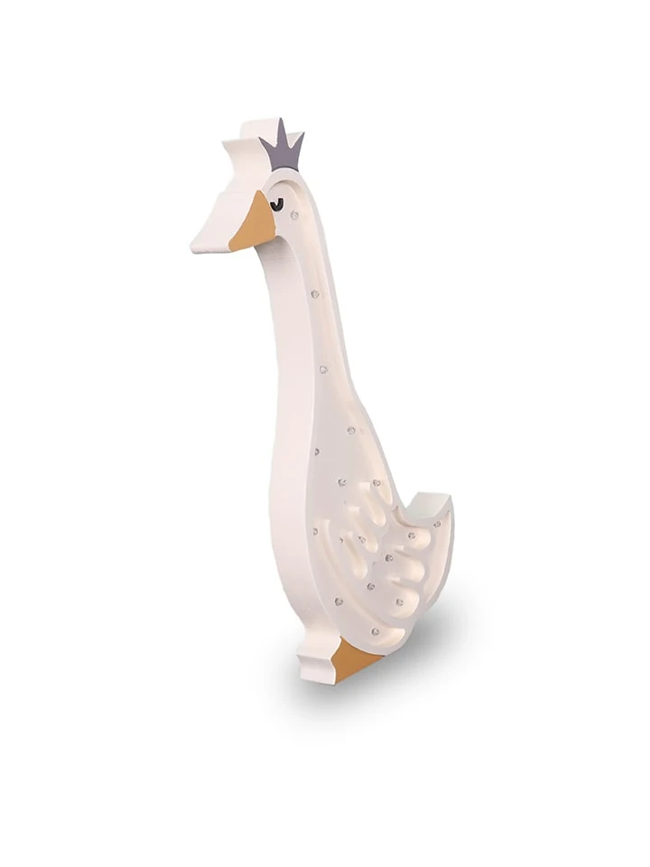 Holz-Nachtlicht "Goose" In Weiß - (B)26 X (H)38 Cm 4 Holz-Nachtlicht "Goose" In Weiß - (B)26 X (H)38 Cm – Bild 2