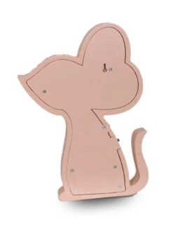 Holz-Nachtlicht "Mouse" In Rosa - (B)21 X (H)30 Cm 9 Holz-Nachtlicht "Mouse" In Rosa - (B)21 X (H)30 Cm -Babyprodukte woody kids holz nachtlicht mouse in rosa b 21 x h 30 cm 2