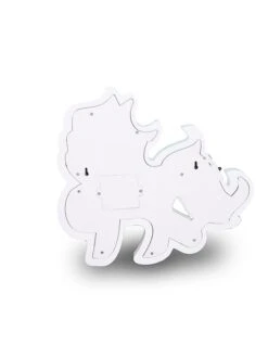 Holz-Nachtlicht "Unicorn" In Weiß - (B)35 X (H)32 Cm -Babyprodukte woody kids holz nachtlicht unicorn in weiss b 35 x h 32 cm 2