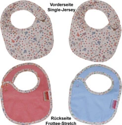 Druckknopflatz Vogel 22x29 Cm 2er-Set -Babyprodukte worner druckknopflatz vogel 22x29 cm 2er set 2