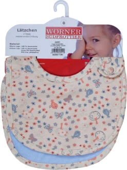 Druckknopflatz Vogel 22x29 Cm 2er-Set -Babyprodukte worner druckknopflatz vogel 22x29 cm 2er set 3