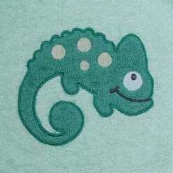 Waschhandschuh Eidechse 15x21 -Babyprodukte worner waschhandschuh eidechse 15x21 2