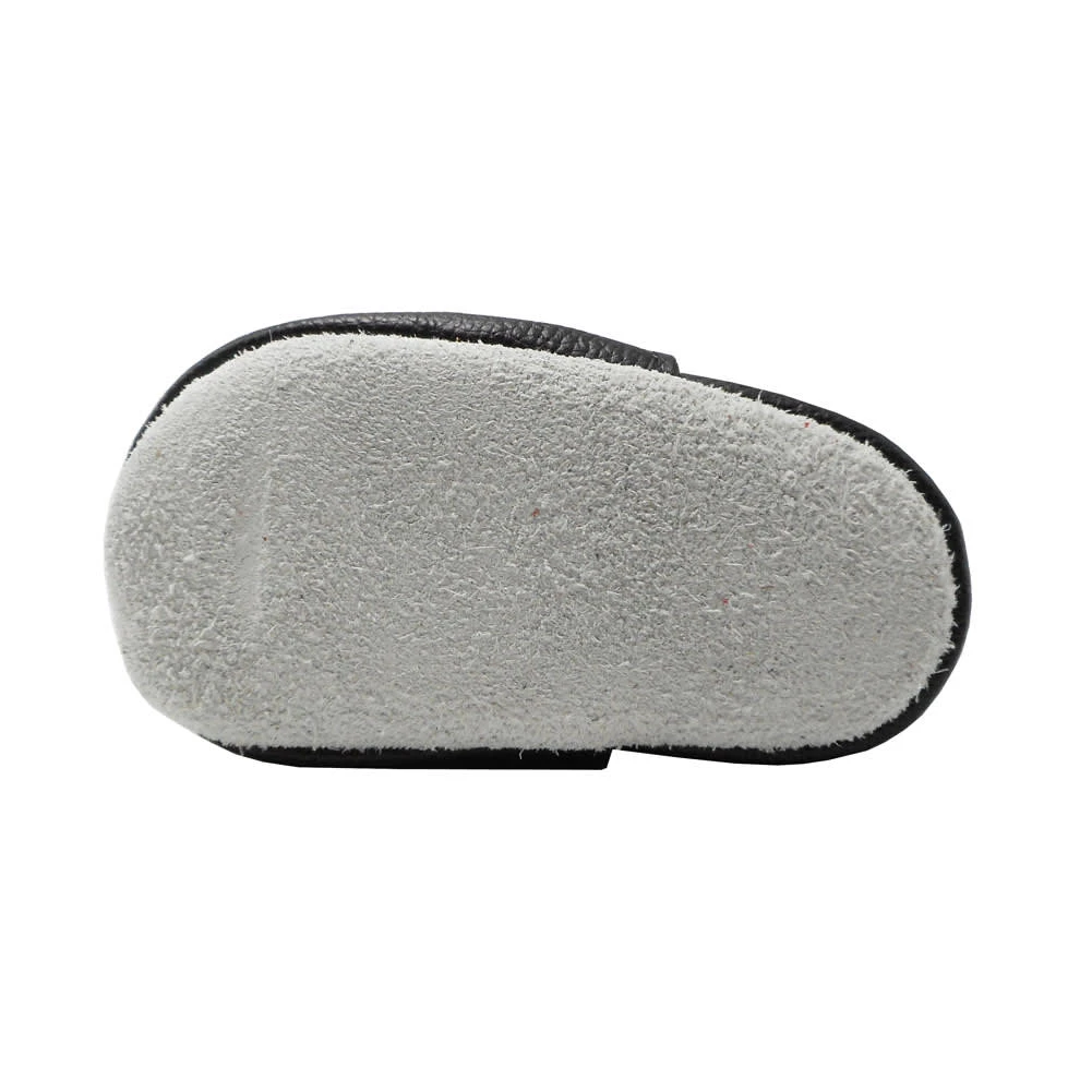 Baby Krabbelschuhe In Blume Schwarz 8 Baby Krabbelschuhe In Blume Schwarz – Bild 6