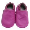 Leder-Krabbelschuhe In Dunkel Flieder -Babyprodukte yalion leder krabbelschuhe in dunkel flieder