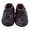 Leder-Krabbelschuhe In Dunkellila -Babyprodukte yalion leder krabbelschuhe in dunkellila