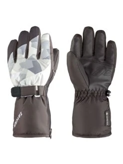 Zanier Kinder-Ski-/ Snowboardhandschuhe "Cozy GTX" In Schwarz